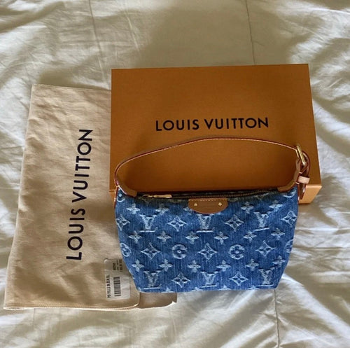 louis vuitton pochette denim hills bag (Original Gebraucht)