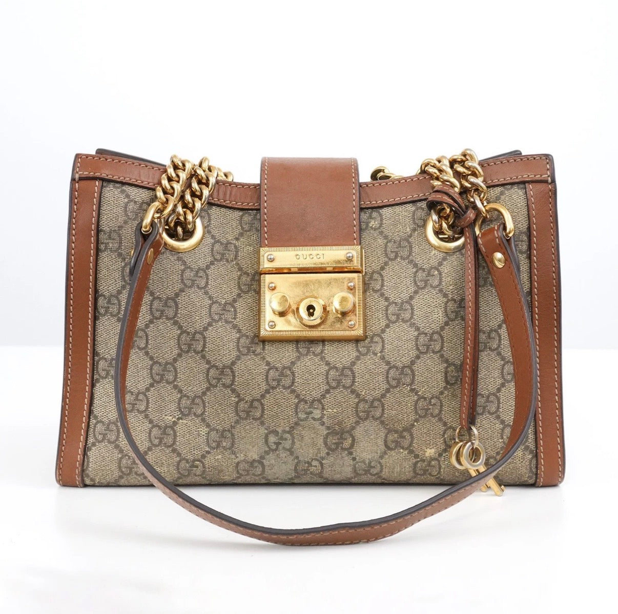 Gucci Padlock Segeltuch (Original Gebraucht)